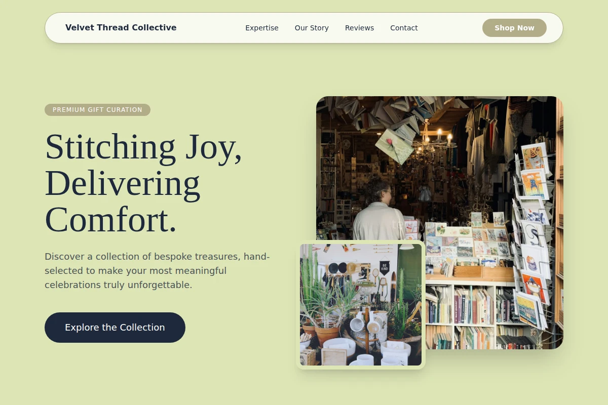 bespoke Gift Shop