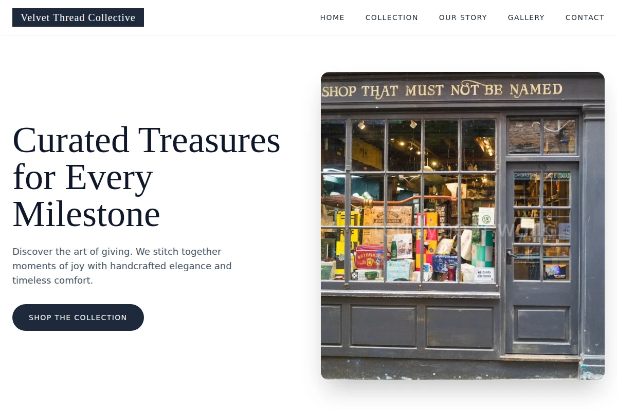 velvet Gift Shop