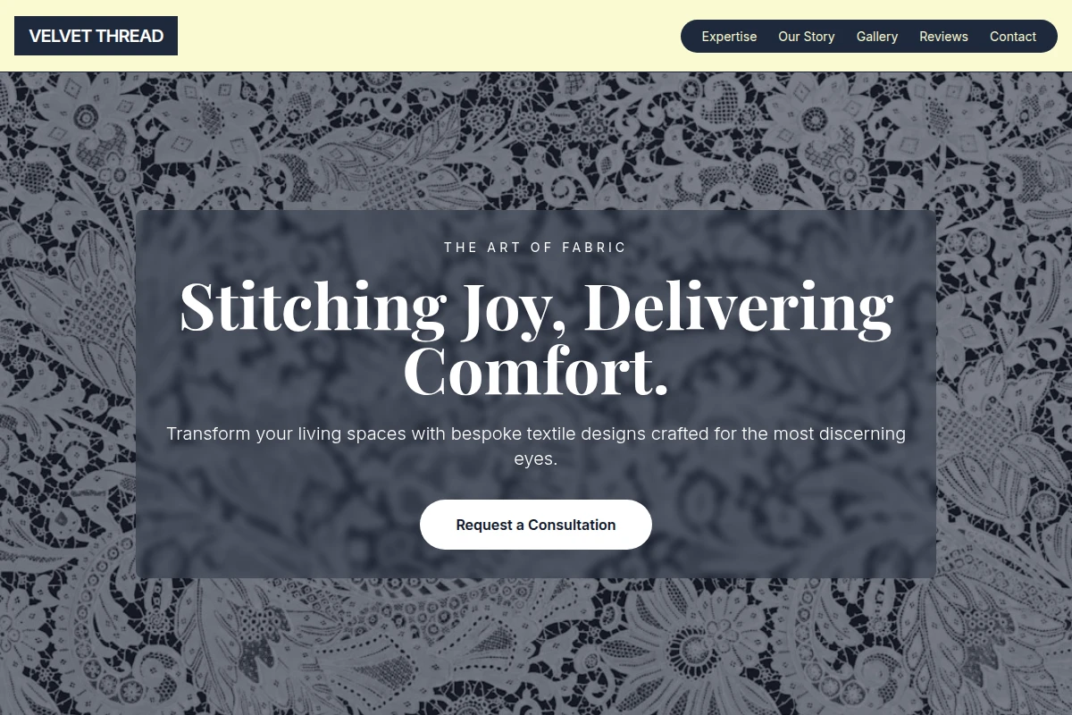 button Textile Design