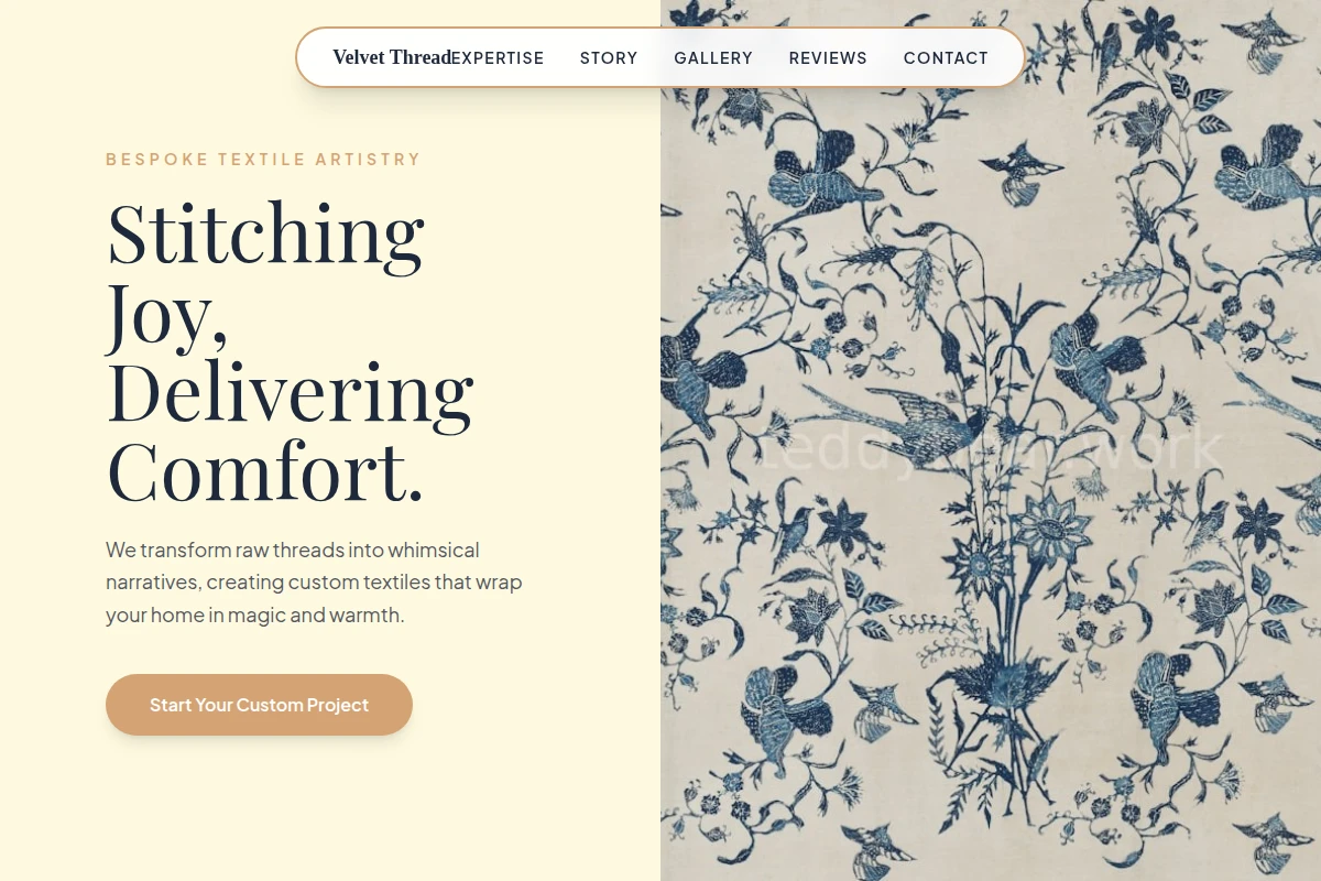 whimsical Textile Design